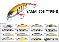 ITO.CRAFT Yamai Minnow 50S Type-II #BS