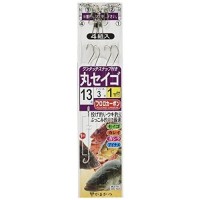 GAMAKATSU One Touch Snap Maru Seigo w/1m Thread [White] 13-3 (4pcs)