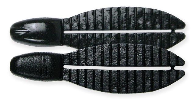 KEITECH Flex Chunk Medium Large 3.8'' 13.5g #001S Black (5pcs)