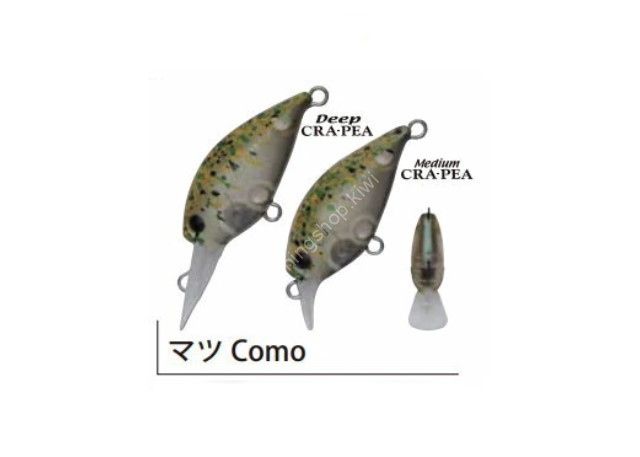 YARIE YR x Lucky Craft Medium Cra-Pea #Pine Como