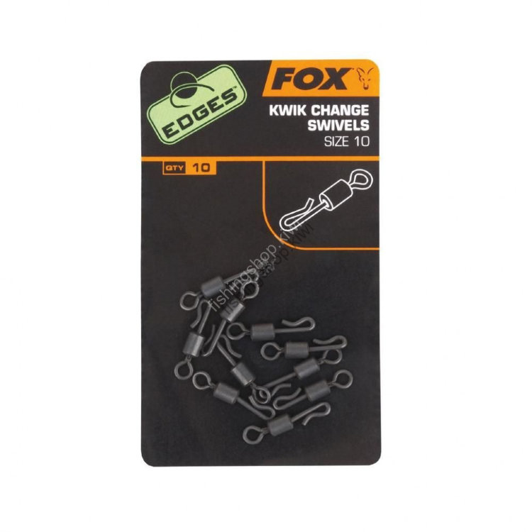 FOX EDGES Kwik Change Swivels Size 10 (10pcs)