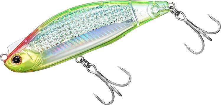 DAIWA Morethan Lazy Fashad 100S Lazer Impact #LI Clear Chart Sand