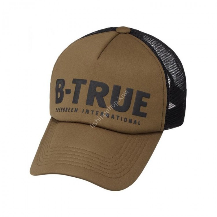 EVERGREEN B-TRUE Basic Mesh Cap Olive / Black