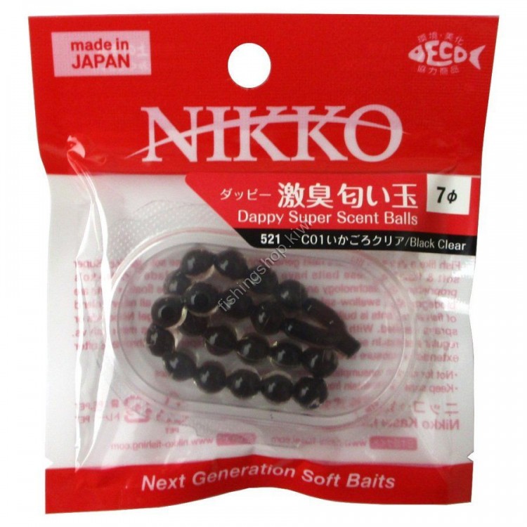 NIKKO 521 Dappy Super Scent Balls 7mm C01 Ikagoro (Squid Grounder) C