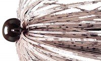 DEPS RR Jig Head 1.0g Silicone Skirt 45 Natural Brown