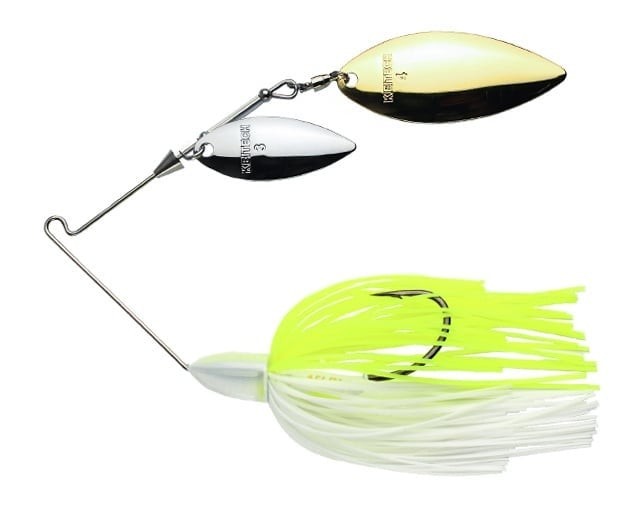 KEITECH Tee-Bone Spinnerbait 3/8oz DW #509 White Chart