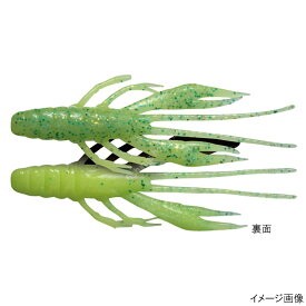 JACKALL Waver Shrimp 2.8 Salt RF Hot Lime / Glowchart