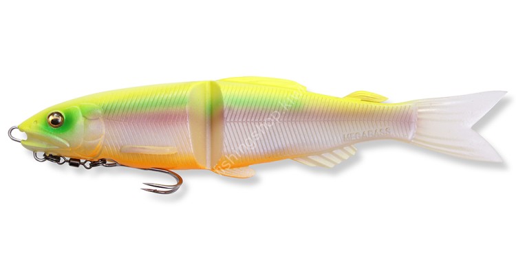 MEGABASS Magdraft Ayu Twitcher 178S 42.5g #Ghost Chart Back