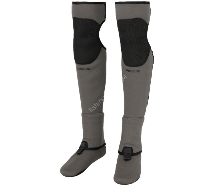 SHIMANO FI-003V shimano Standard Gaiters (Charcoal) 2XL