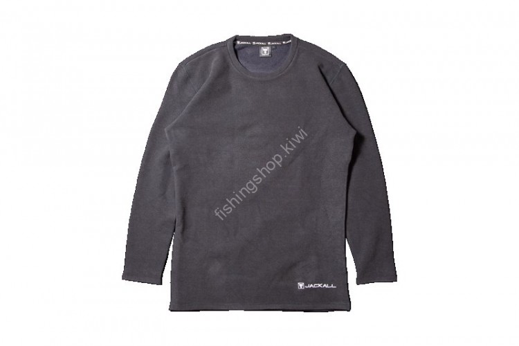 JACKALL Field Tech Extra Thick Heat Inner Shirt M black