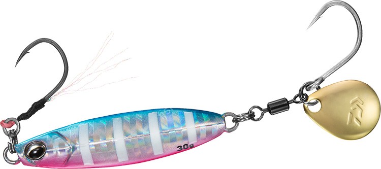 DAIWA Samurai Jig R Spin 30g #PH Blue Pink Zebra