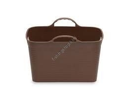 YAMADA FB-SQM Free Bucket Square M Chocolate Brown