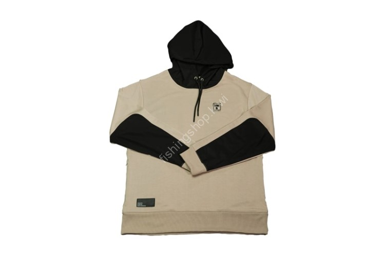 JACKALL Rip-Stop Kirikae Hoodie (Beige) L