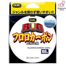 DUEL BIG Fluorocarbon [Clear] 100m #6 (22lb)