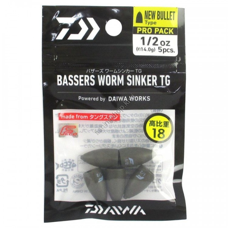 Daiwa BASSERS WORM SINKER TG PNB 1 / 2OZ