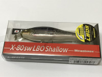 MEGABASS X-80 SW LBO shallow L click V clear sardines
