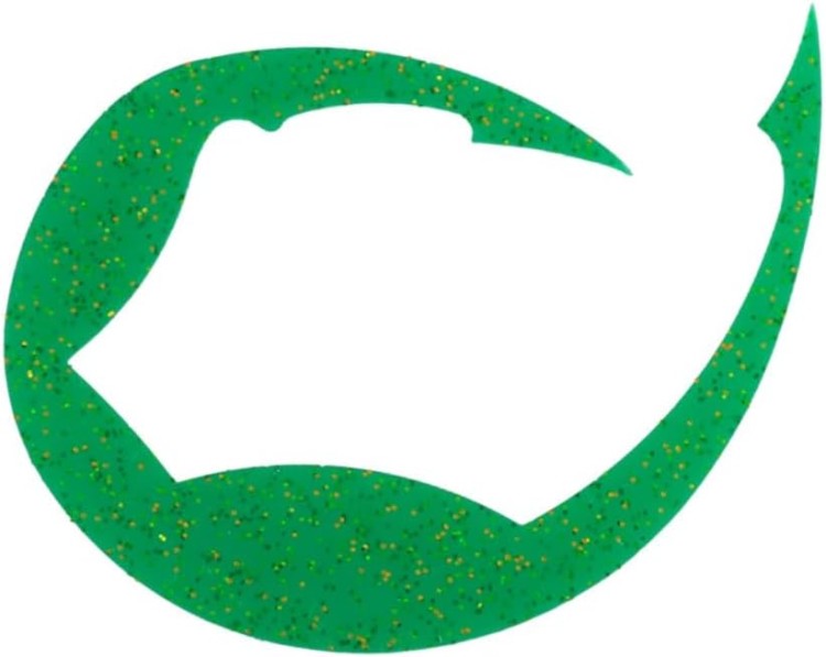 DAIWA Kohga Silicone Necktie Pas De Chat M #Green Lame