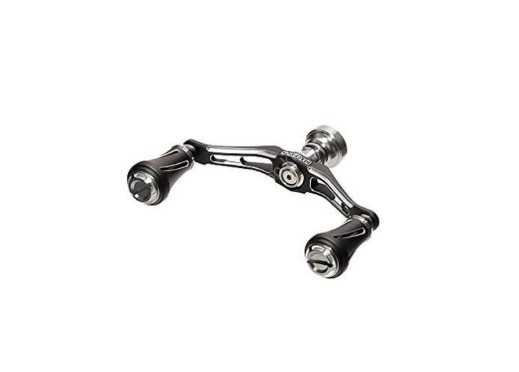 DRESS Custom Handle-W Vertex For DAIWA 100mm #Gunmetal