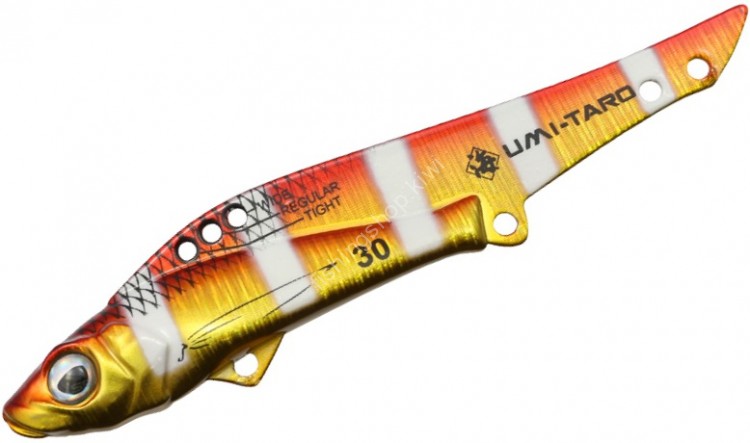 ISSEI Umitaro Speed ​​Sardine Urume Vib 30g #040 Akakin Glow Zebra