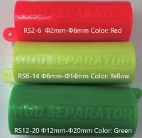 TN SEISAKUSHO Rod Separator RS2-6 (2pcs) Red