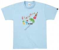 EVERGREEN B-TRUE BASIC T-SHIRT TYPE 1 LIGHT BLUE SS