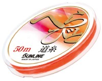 SUNLINE Herabito Fishing Line [Matte Orange] 50m #1 (4lb)