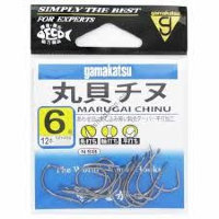 GAMAKATSU Marugai Chinu [NS Black] #6 (12pcs)