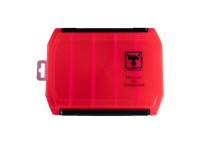 JACKALL 1510D Double Open Tackle Box #Clear Red