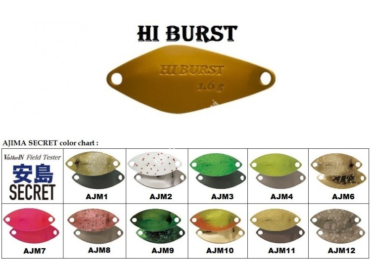 VALKEIN Hi Burst 0.8g #AJM11