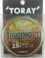 TORAY Jigging PE Power Game x4 [5color] 200m #4 (45lb)