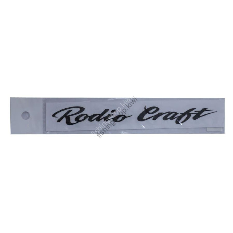 RODIO CRAFT Real Carbon Pattern Sticker Small Black