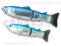 DEPS new Slide Swimmer 175SS #10 Blue Back Silver