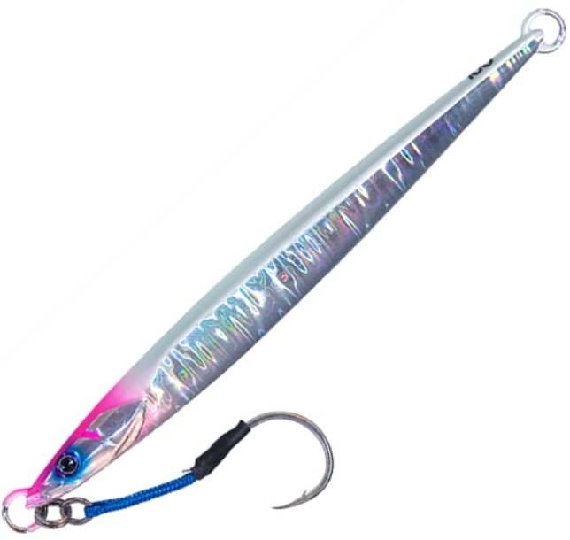 JACKALL BamBluz Jig Semilong 120g #G-0204 Glow Edge Magma Wave Holo