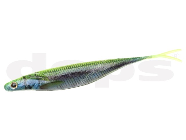 DEPS Sakamata Shad Real 6'' #04 Chart Back Wakasagi