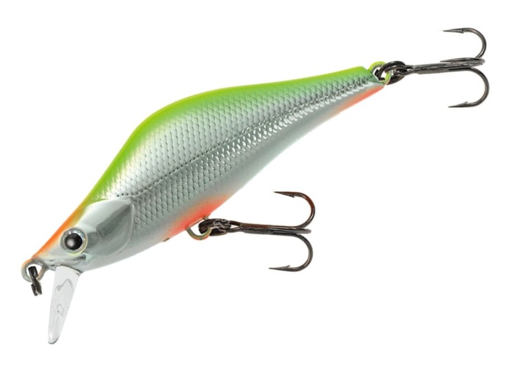 Leurre Tiemco Laks 50S Trout Minnow #014 MH Habanero Chart II - Pêche Truite Et Bass