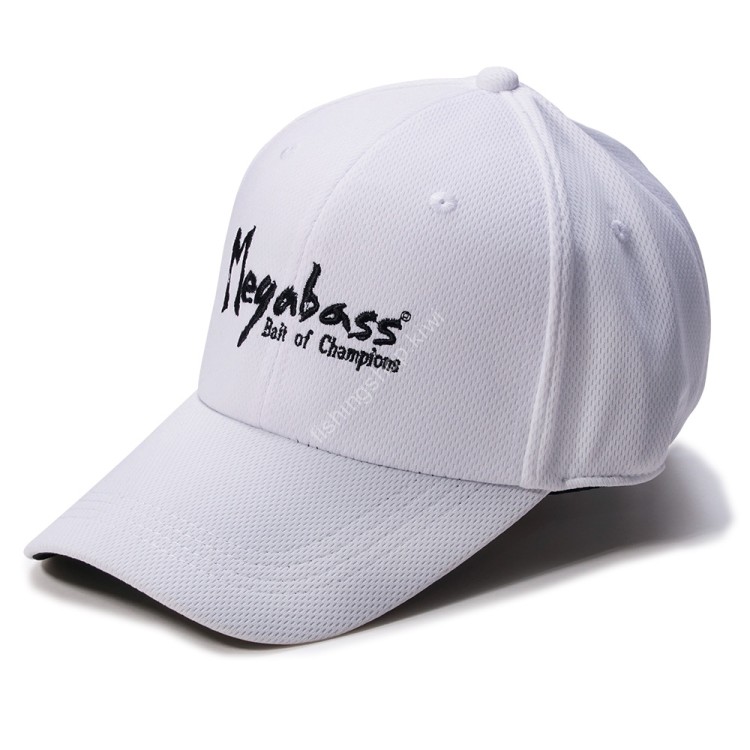MEGABASS Megabass Field Cap Brush Logo [White/Black] Free
