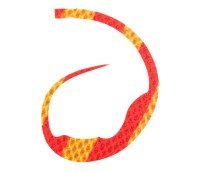 START Silicone Necktie Magic Curly Jr. #28 Shimmer Ebi Red SK