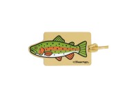 STREAM TRAIL IC Card Case #Rainbow Trout Tan