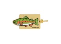 STREAM TRAIL IC Card Case #Rainbow Trout Tan