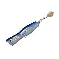 KAMIWAZA Deco Flash 100F 101 Dark Blue Back Silver