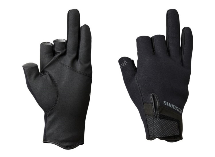 SHIMANO GL-014V Titanium Alpha Gloves 3 (Black) L
