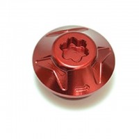 LIVRE Repair Parts 9817 SNUT-SR-RE Handle Nut Shimano Right Handed Kaken Red