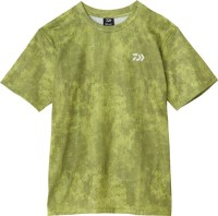 DAIWA DE-8724 Dry Mesh Short Sleeve Shirt (Bottom Lime) M
