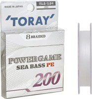 TORAY Power Game Seabass PEx8 [White] 200m #1 (18lb)