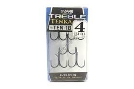 SASAME Treble Tenka Serie1 TEN-1B [Black] #4 (5pcs)