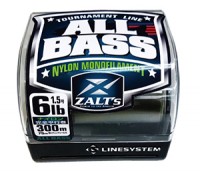 LINE SYSTEM Zalt's All Bass Nylon [Moss Green] 300m #1 (4lb)