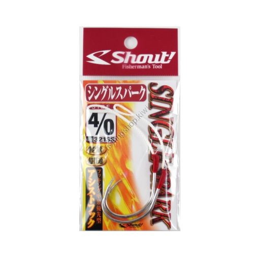 SHOUT! Single Spark 321SS #4/0 (2pcs)