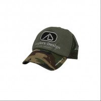 ANGLERS DESIGN ADC-03 CAMOUFLAGE DAMAGE CAP GREEN / F