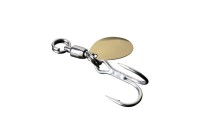 JACKALL Blade Jigging Hook Set Double [Gold] M (2pcs)