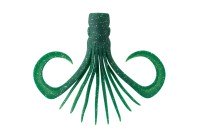 JACKALL BinBin Switch Mask L #L F-0332 Green Silver Flake